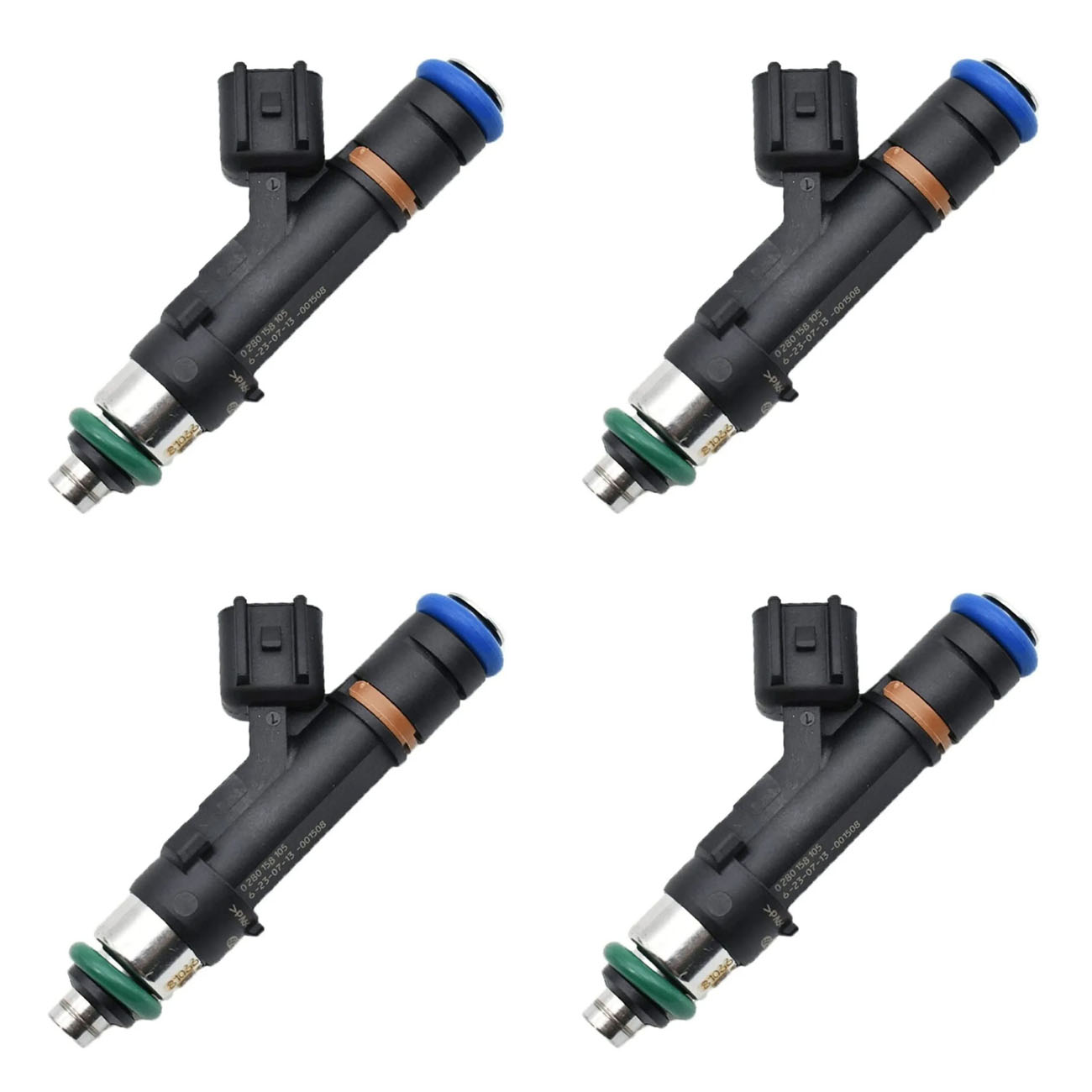 Kit 4 Inyectores Bosch Ford Mondeo S-max 2.3 2007